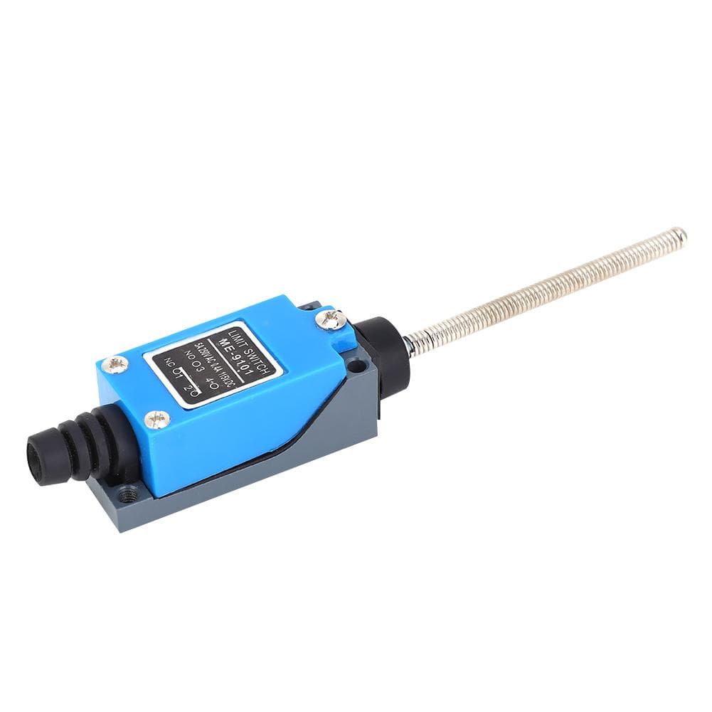 ME9101 Limit Switch 250VAC 50~60Hz 115VDC Adjustable Roller Lever Micro Switch 17.3 x 2.7 x 2.4cm