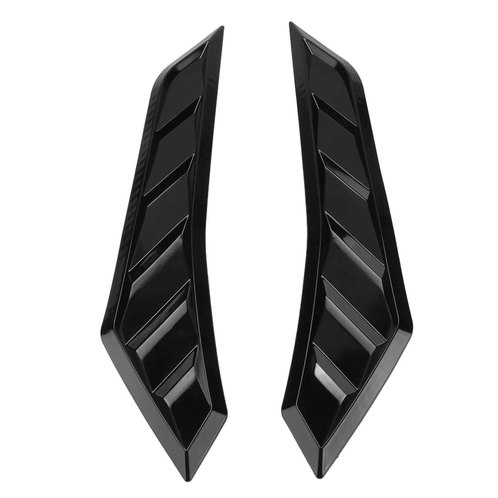 Universal Car Engine Hood Intake Panel Sticker Decorative Auto Exterior Accessories for CarBlack black