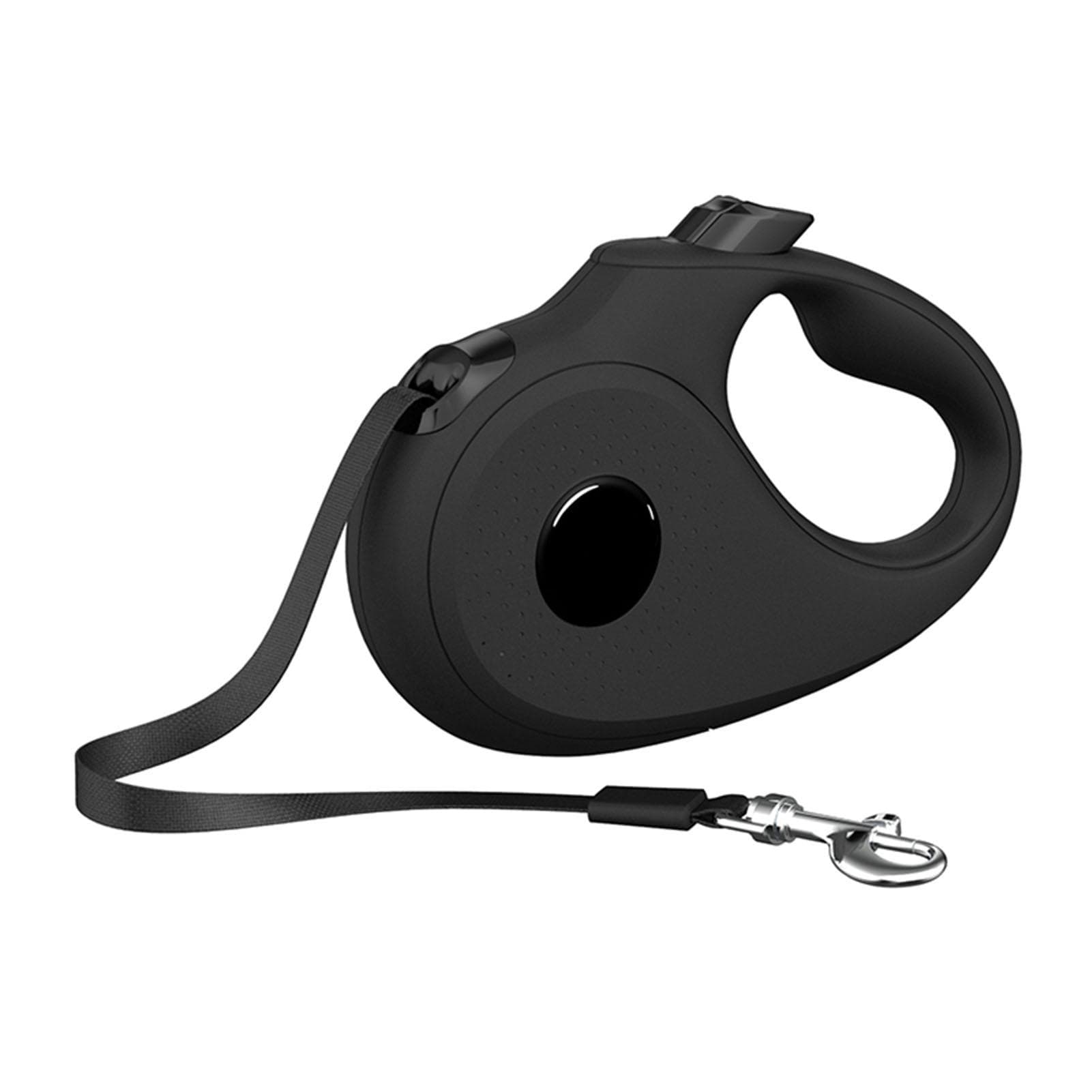 Retractable Dog Leash Tangle Free Pet Traction Extendable Telescopic Walking Leash Black S Fit S Fit Within 15kg black