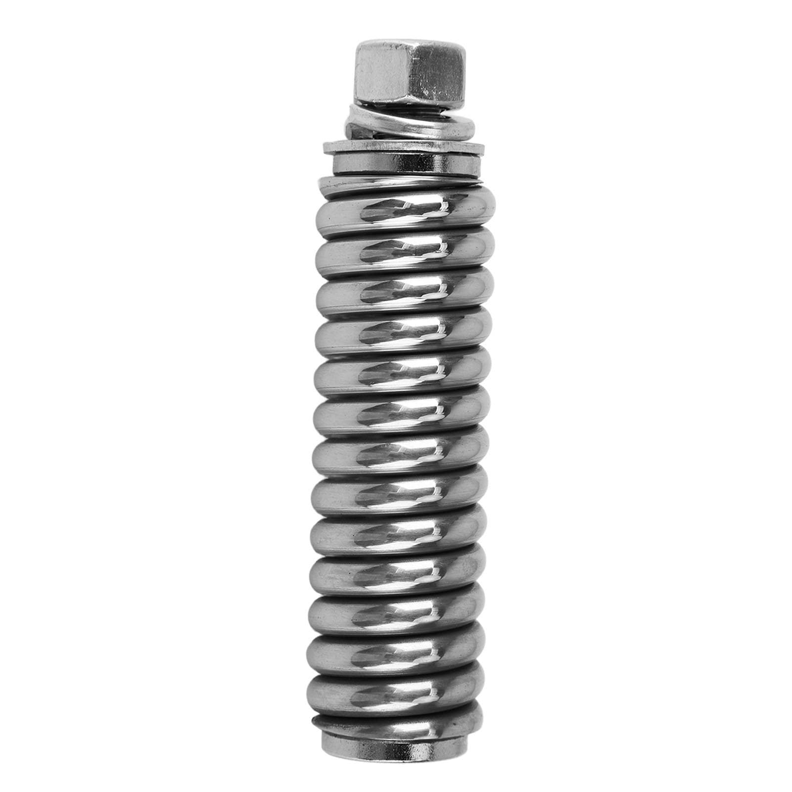 Antenna Spring Mount Silver Shockproof Protective Signal Reception Improvement Flexibility for Most