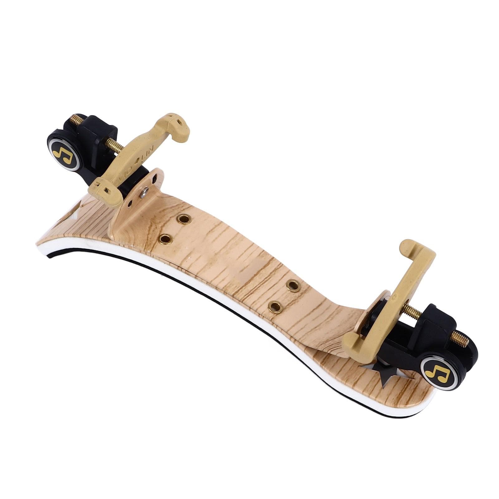 Violin Shoulder Rest Collapsible Height Adjustable Ergonomic Violin Shoulder Support for 12 Carbon