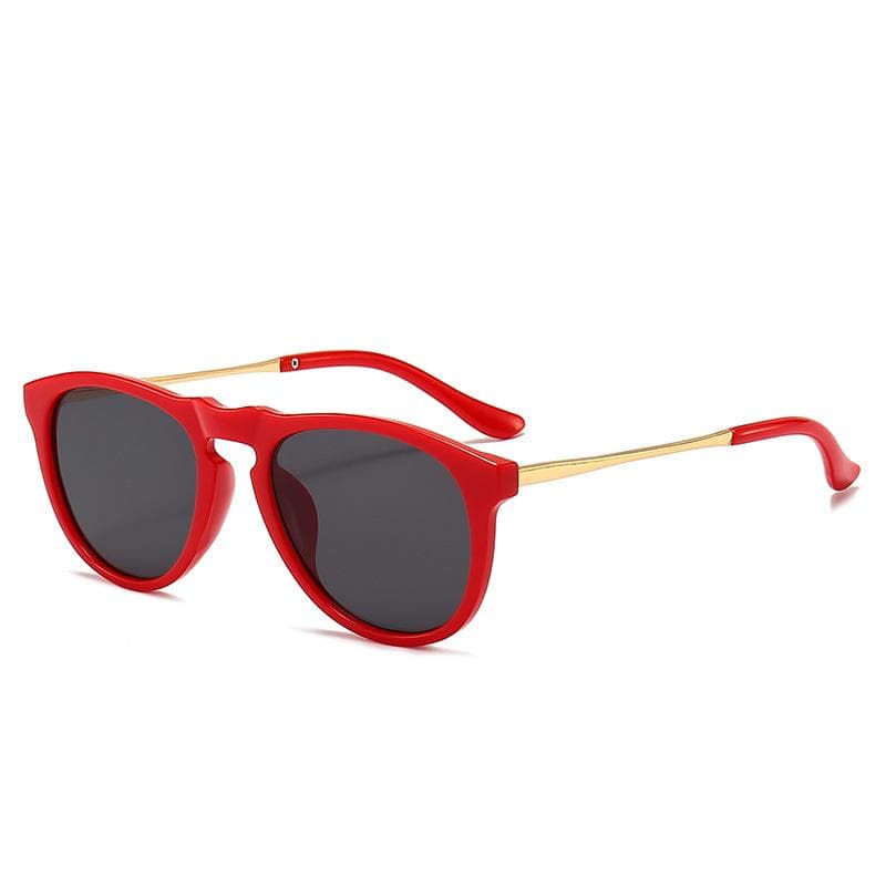 New Vintage Sunglasses Women Men Round Metal Frame Retro Shades Fashion Sun Glasses Brand Eyewear MULTI