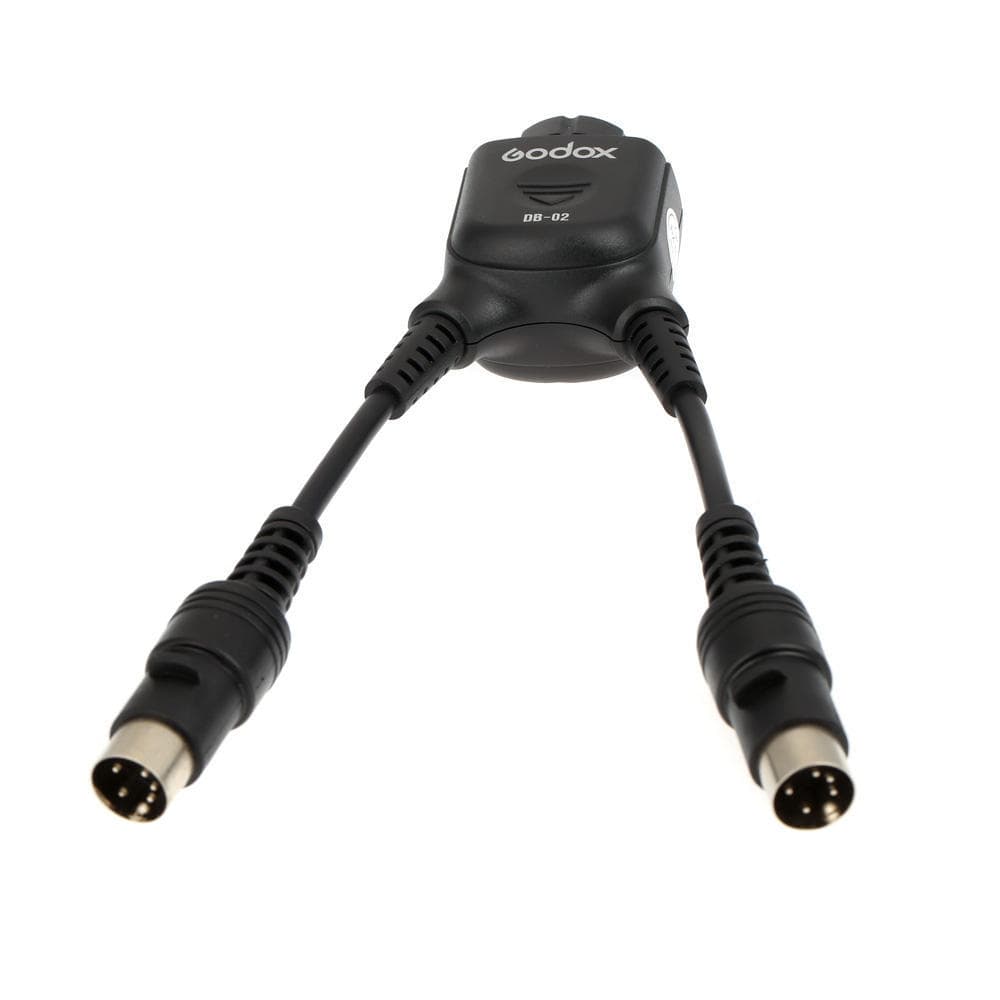 Godox DB-02 Cable Y Adapter 2 to 1 for PROPAC Power Pack PB960 Flash AD360 AD180