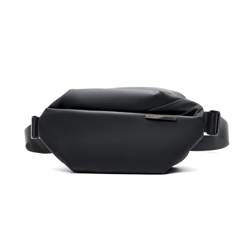 Men's Chest Bag, Fashionable Crossbody Bag, Motorcycle Backpack, Cycling Waist Bag, Sports Single-shoulder Bag 8 black