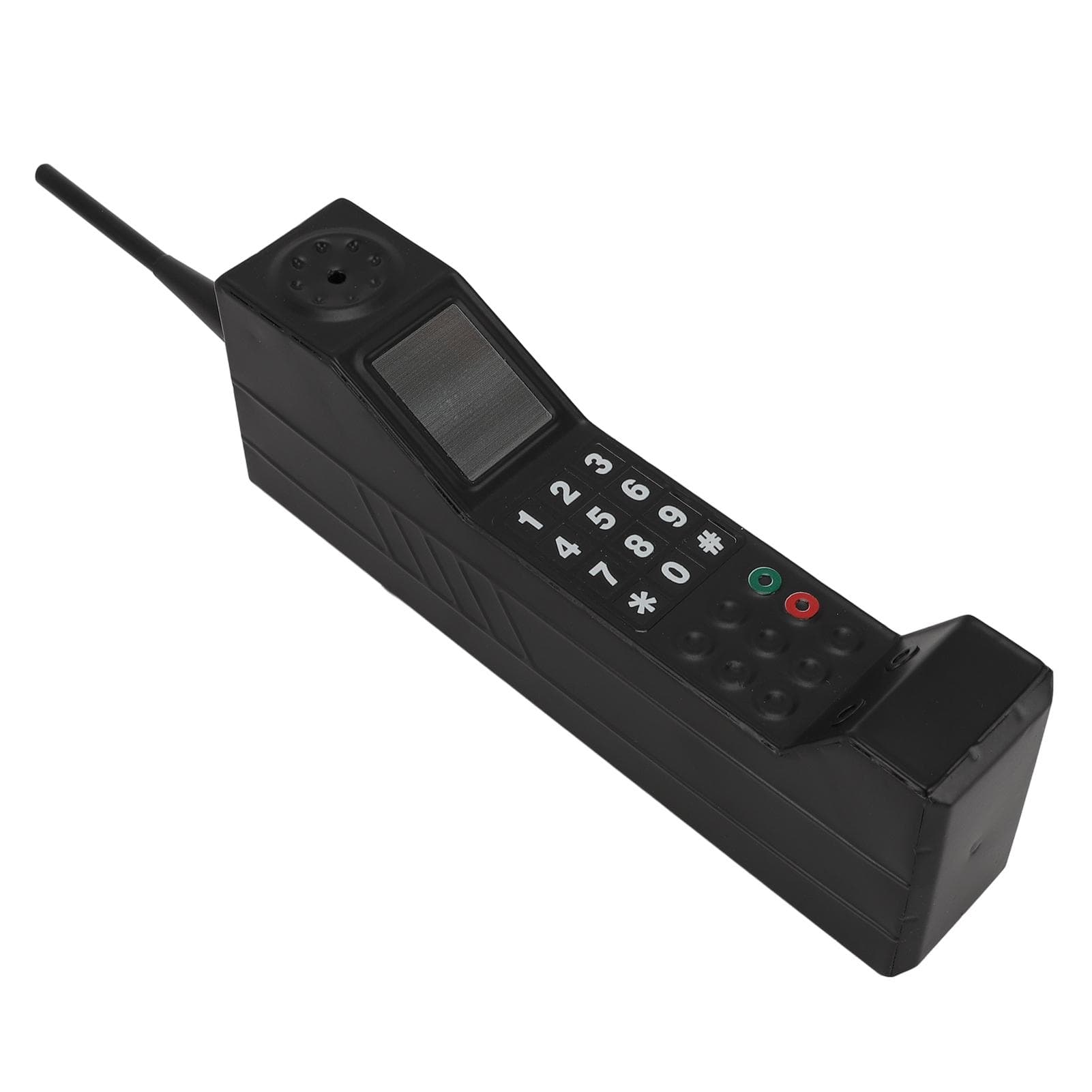 Retro Mobile Phone Iron Old Fashioned Cell Phone Template Decoration for Photography Pink black