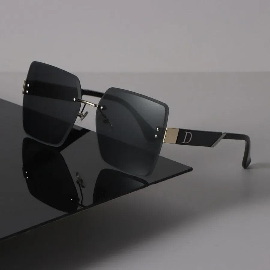 Fashion Square Mirror Sunglasses Women Men Clear Retro Eyewear Sexy Designer Brand Black Sun Glasses for Female Male other