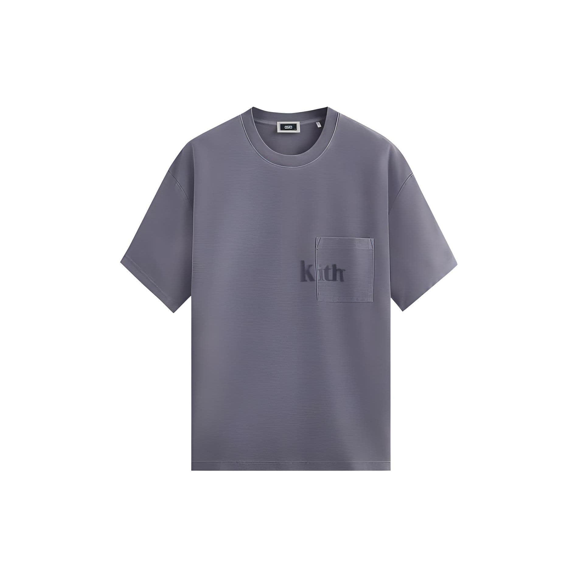 Kith Quinn Tee Influence Men Tops Grey KHM031086-519 L