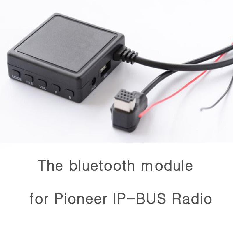 Car AUX Bluetooth 5.0 USB Adapter Wireless Audio Cable For Pioneer Radio IP-BUS