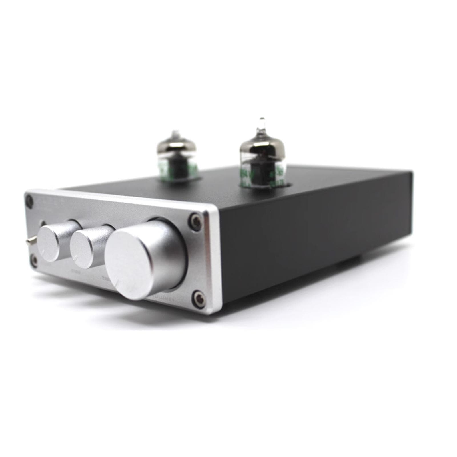 JC-AUDIO TUBE05 BT Decoder Tube Preamplifier Audio Decoder BT Audio Receiver with Tube Preamp EU silver