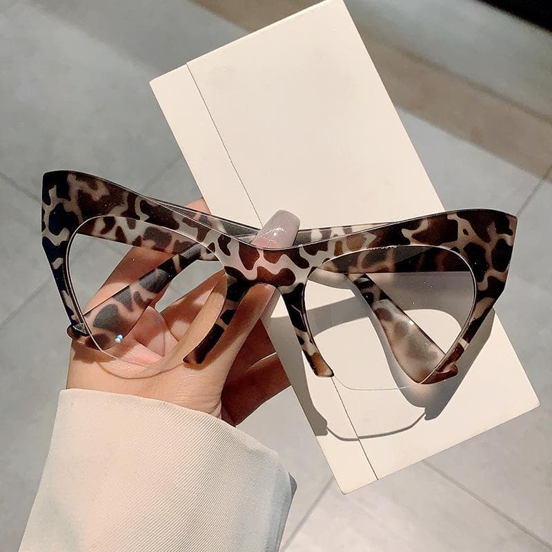 Vintage Cat Eye Glasses Women Anti Blue Light Blocking Optical Myopia Prescription Frame Luxury Designer Eyewear