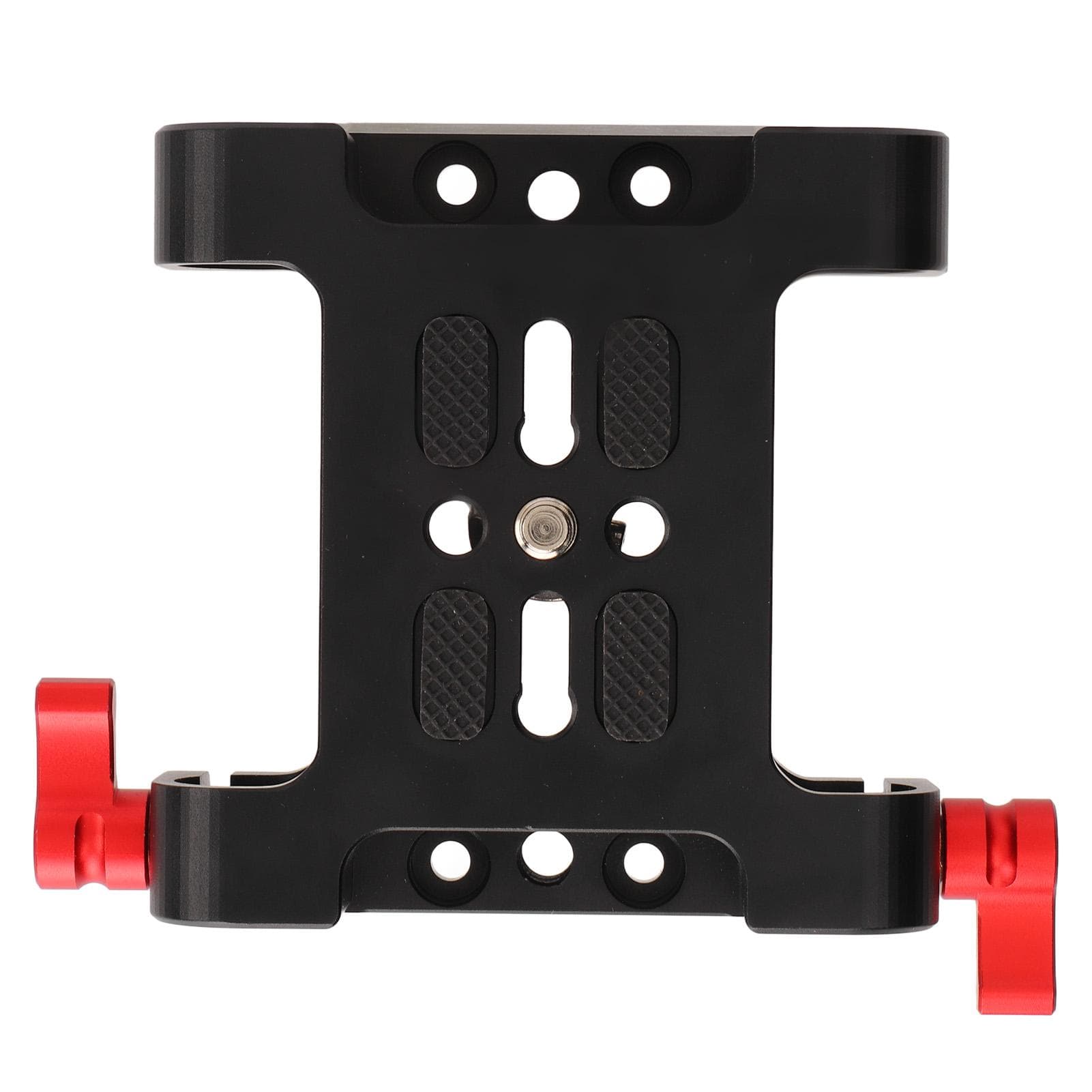 14in Camera Mounting Base Plate Aluminum Alloy 15mm Diameter DSLR Accessories for Sony FS7