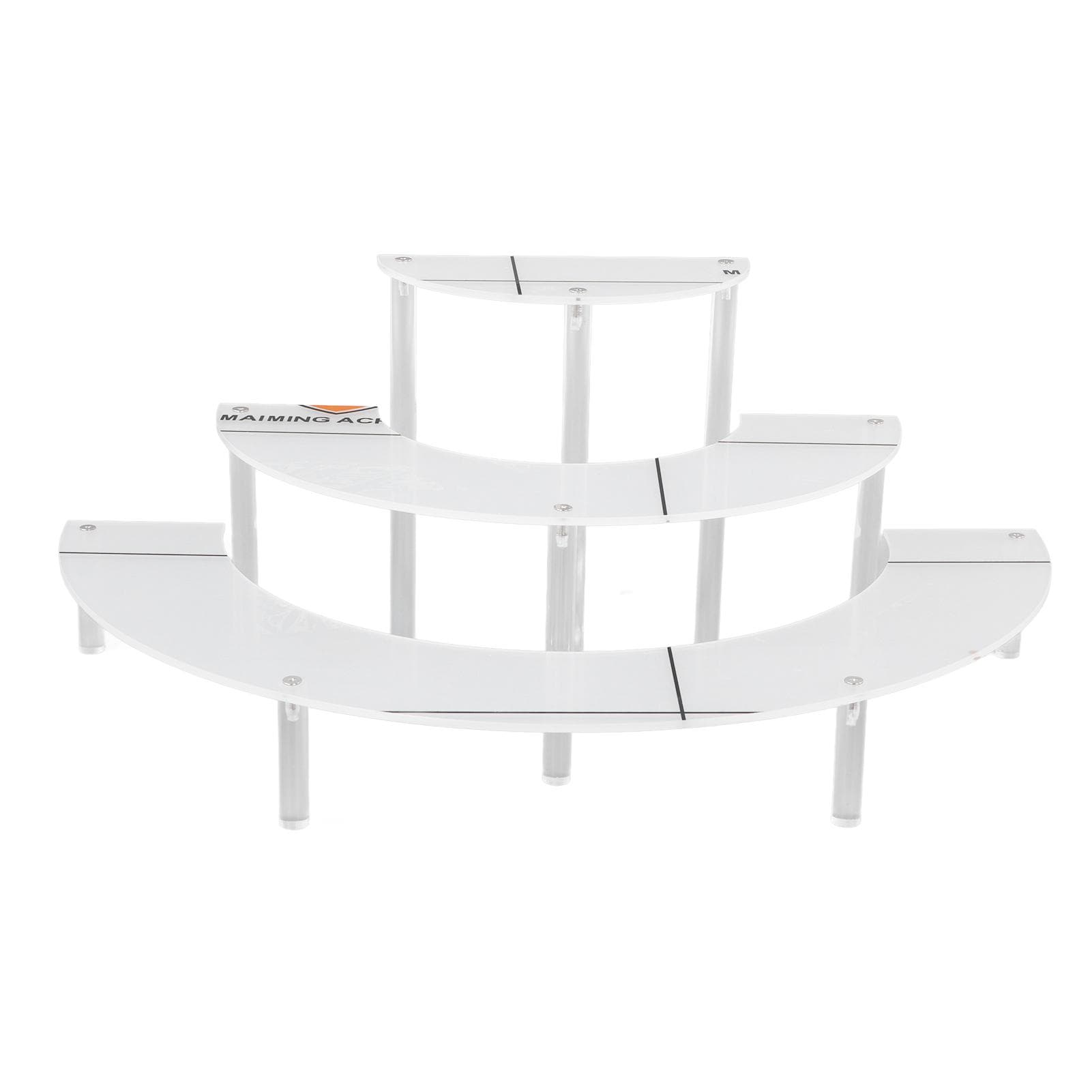 Acrylic Display Stand Transparent 3 Tiered Product Food Dessert Stand Round Display Riser