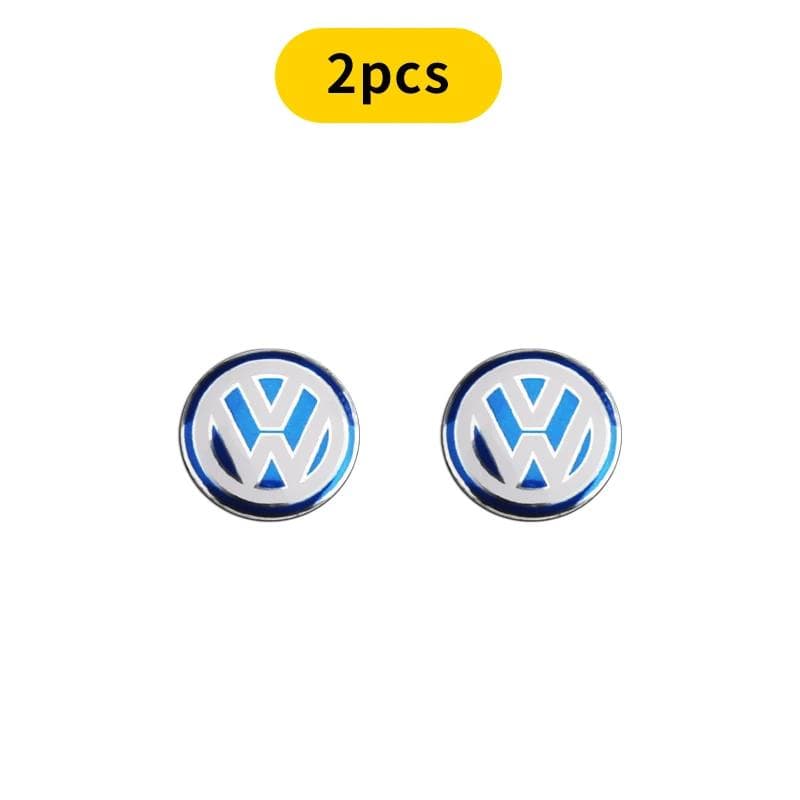 2026 New For VOLKSWAGEN VW 5/10Pcs 14mm Car Key Emblem Stickers Auto Control Key Logo Decals For Volkswagen VW Golf Tiguan Jetta