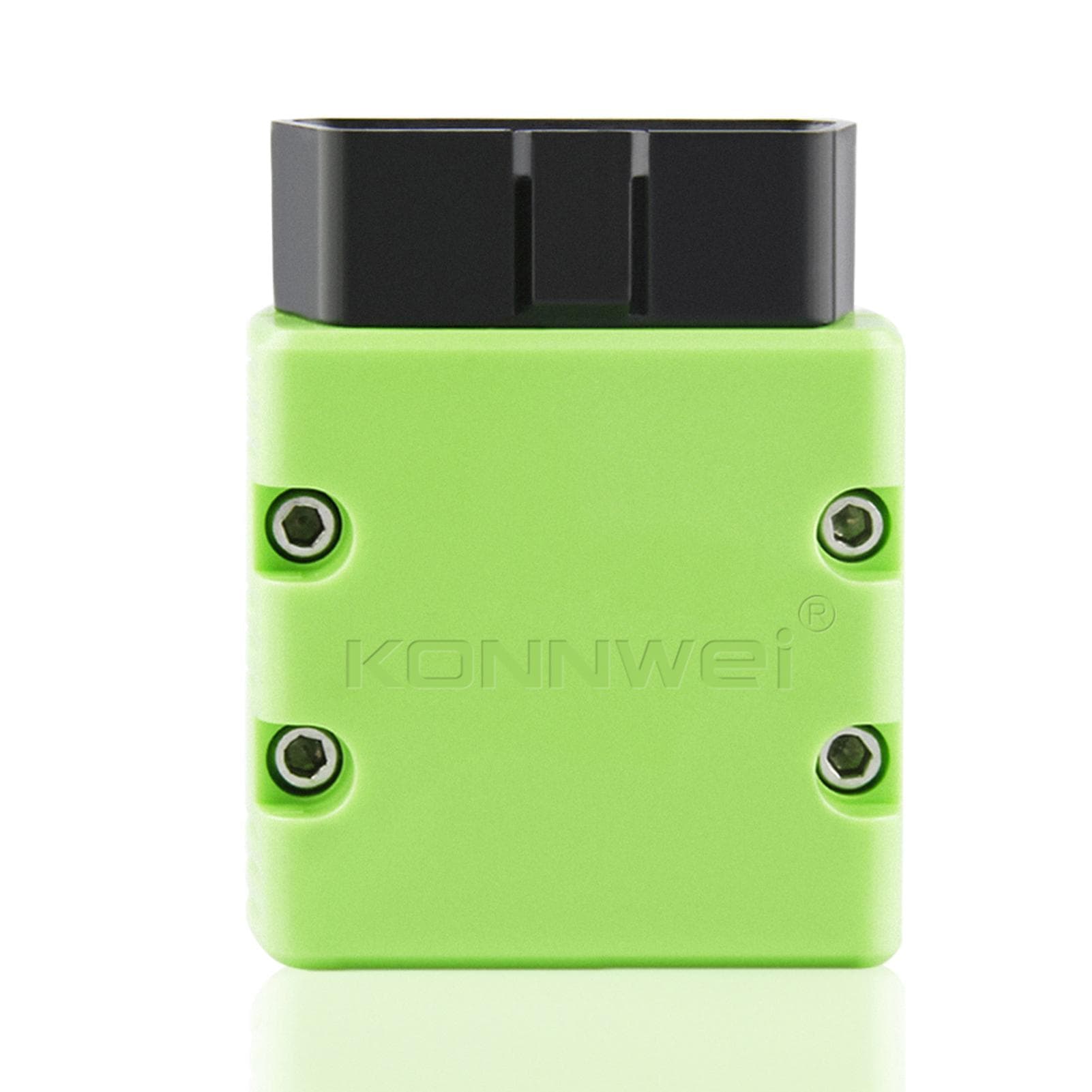 KONNWEI KW902 Mini BT 4.0 Wireless OBD-II Car Auto Diagnostic Scan Tools Car Detector Tester Scanner for IOS Android System green