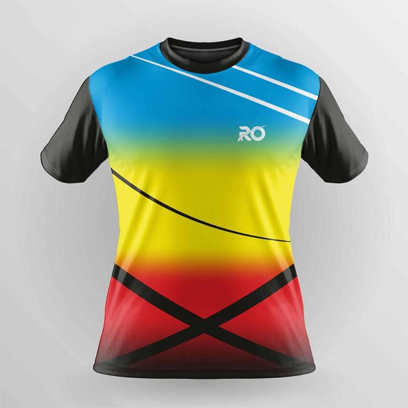 Quick Dry Men Running T-shirt Fitness Sports Top Gym Training Shirt Breathable Jogging Women Short sleeve Casual Sportswear M