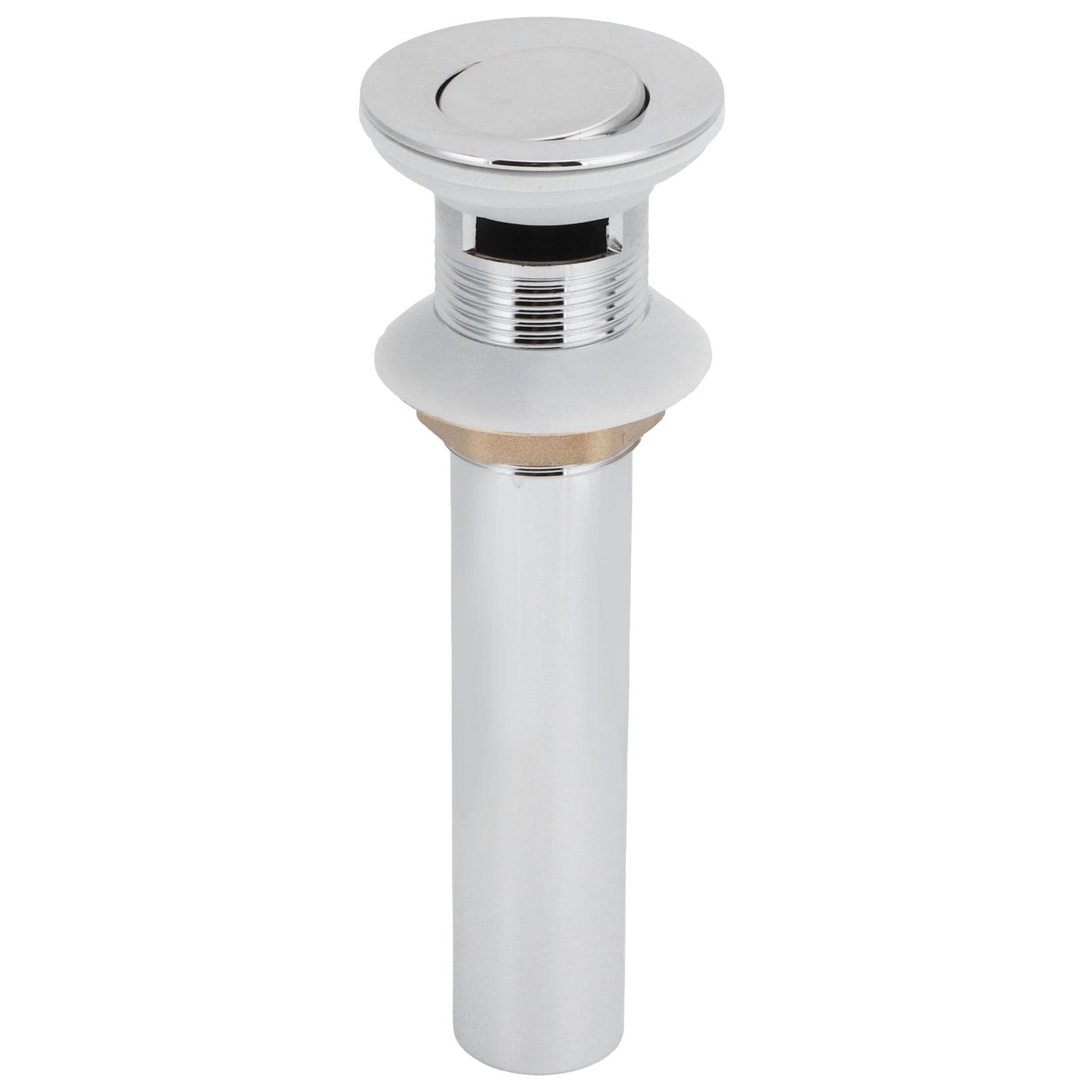 Bathroom Sink Drain Anti Clog Basin Popup Bounce Draining Stopper with Protective CoverWithout