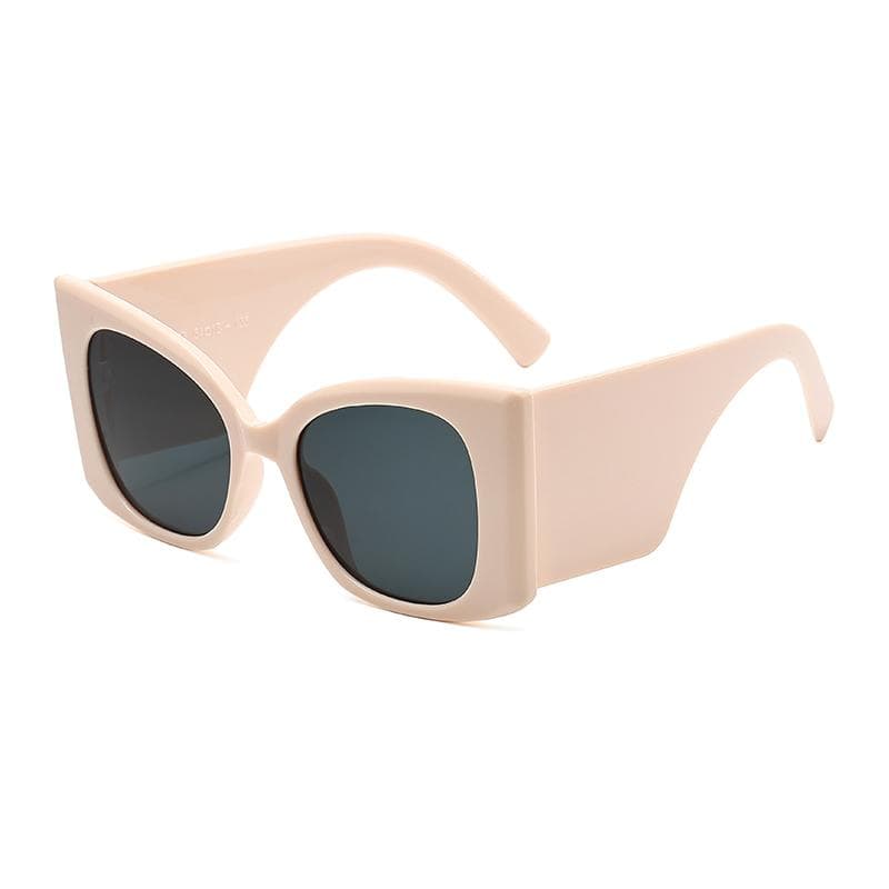 New Brand Square Sunglasses Women Anti UV Big Frames Sun Glasses Retro Outdoor Sun Visors Protective Glasses