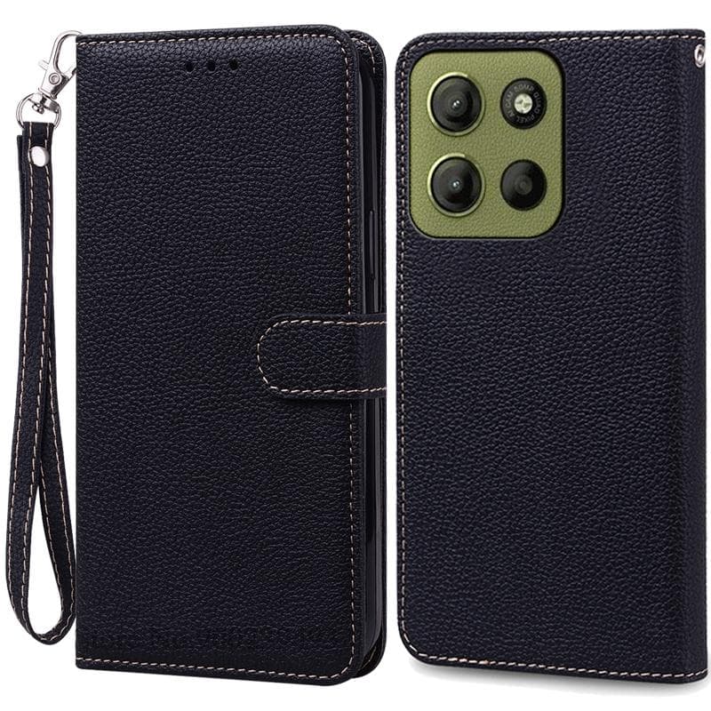 For Motorola G15 Case Wallet Leather Flip Cover For Moto G15 Case Soft Book Phone Case For Motorola G15 Cover Fundas Coque For Moto G15