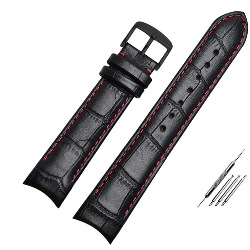 Genuine Leather Bracelet curved end watch strap 20mm for citizen BL9002-37 05A BT0001-12E 01A watch band 21mm watchband 22mm 20mm