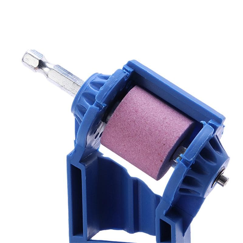 Portable Drill Bit Sharpener Twist Drilling Bit Grinder Corundum Grinding Polishing Wheel Tool