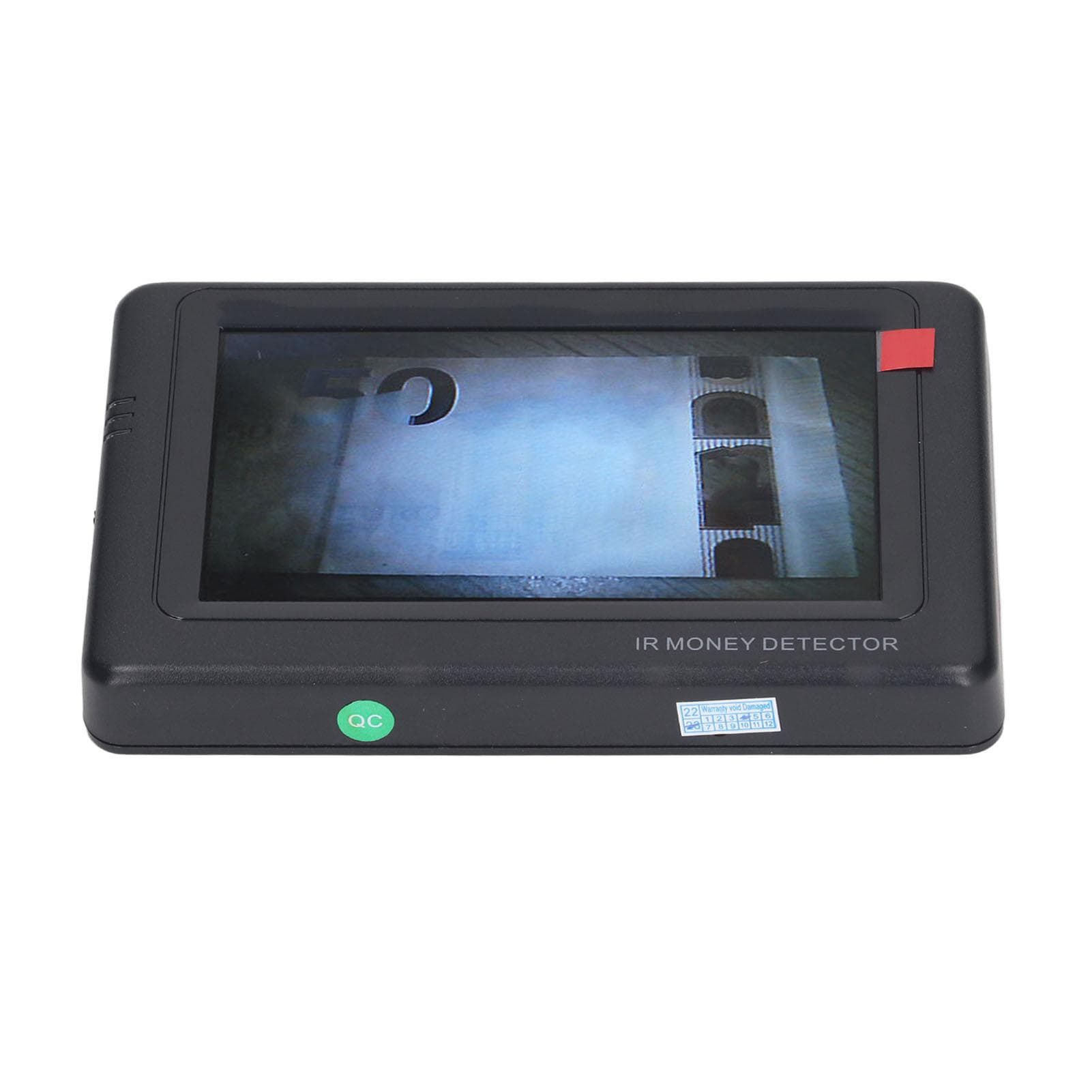 Money Detector Machine Small Handheld Counterfeit Bill Currency Euro Dollar Russian Ruble Banknote