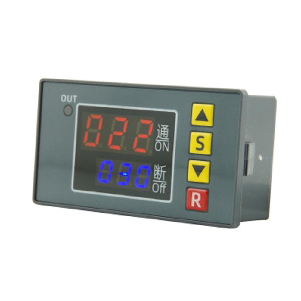 T3231 Programmable Time Control Controller Digital Time Delay 1-way Relay Switch Active Output Auto 110-220VAC 2200W multicolour