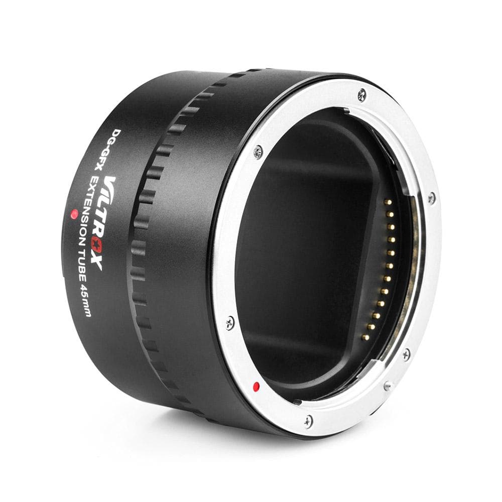 Viltrox DG-GFX 45mm Automatic Electronic Macro Extension Tube Adapter Ring black