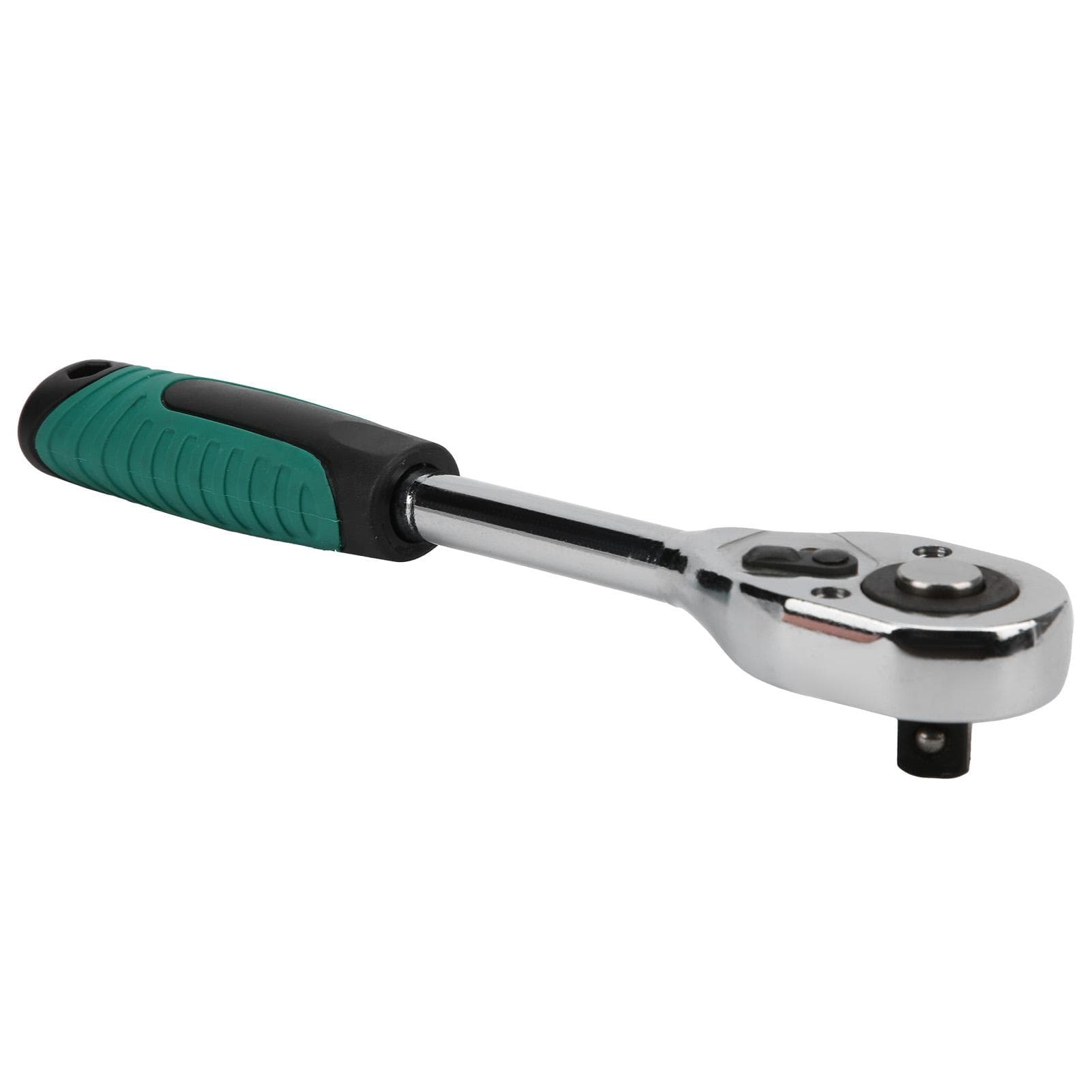 Ratchet Wrench 12in 2Way Drive QuickRelease Spanner with NonSlip Grip Handle Green