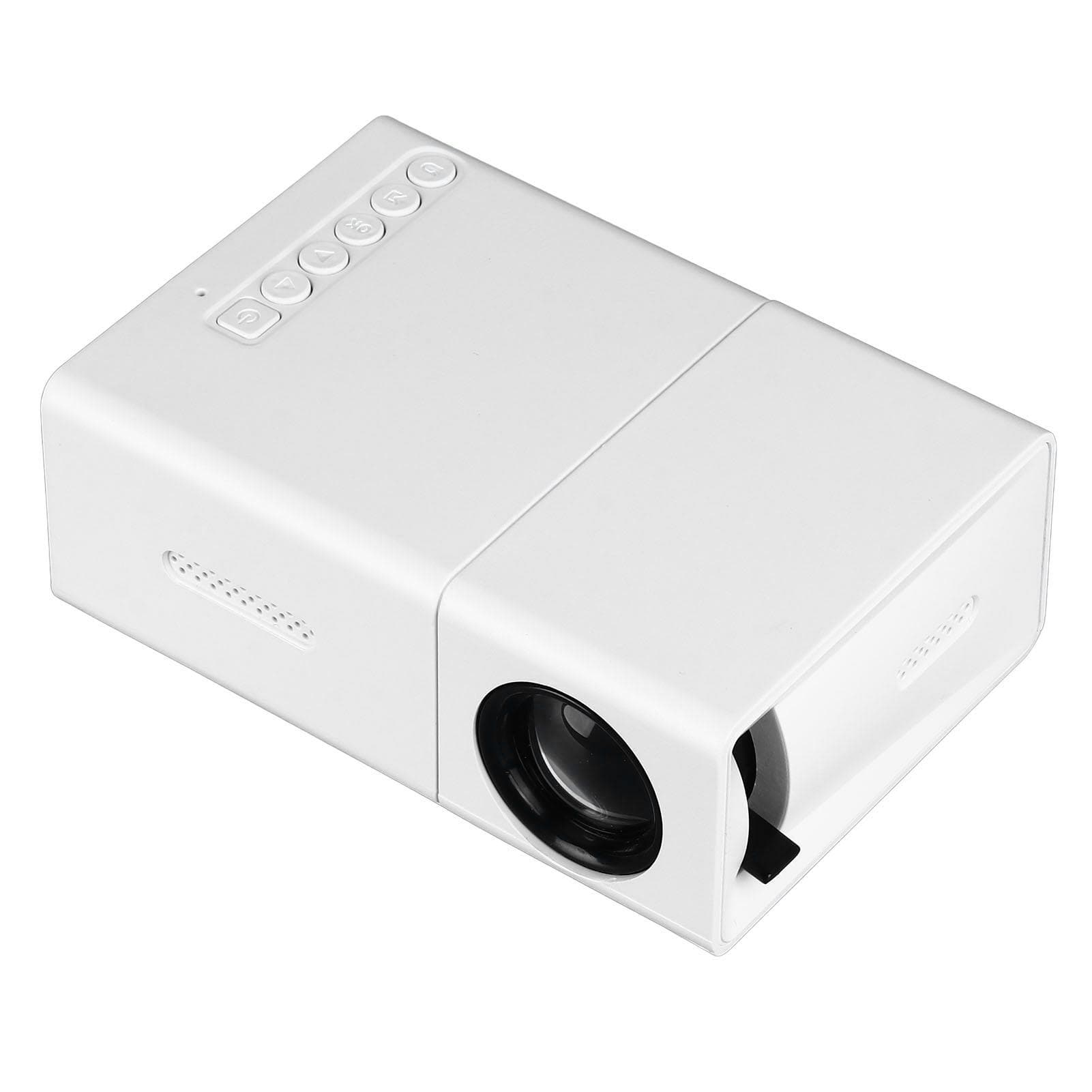 Projector LED 1080P HD Portable Outdoor Movie Projector with Remote Control for Home Bedroom Theater US Plug