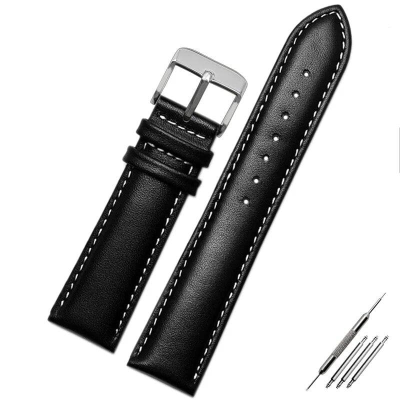 Genuine Leather Watch Strap for Armani Watch Band Ar0382 Ar2447 Ar1970 Men's and Women's Cowhide Watchband Bracelet 20 22mm 16mm