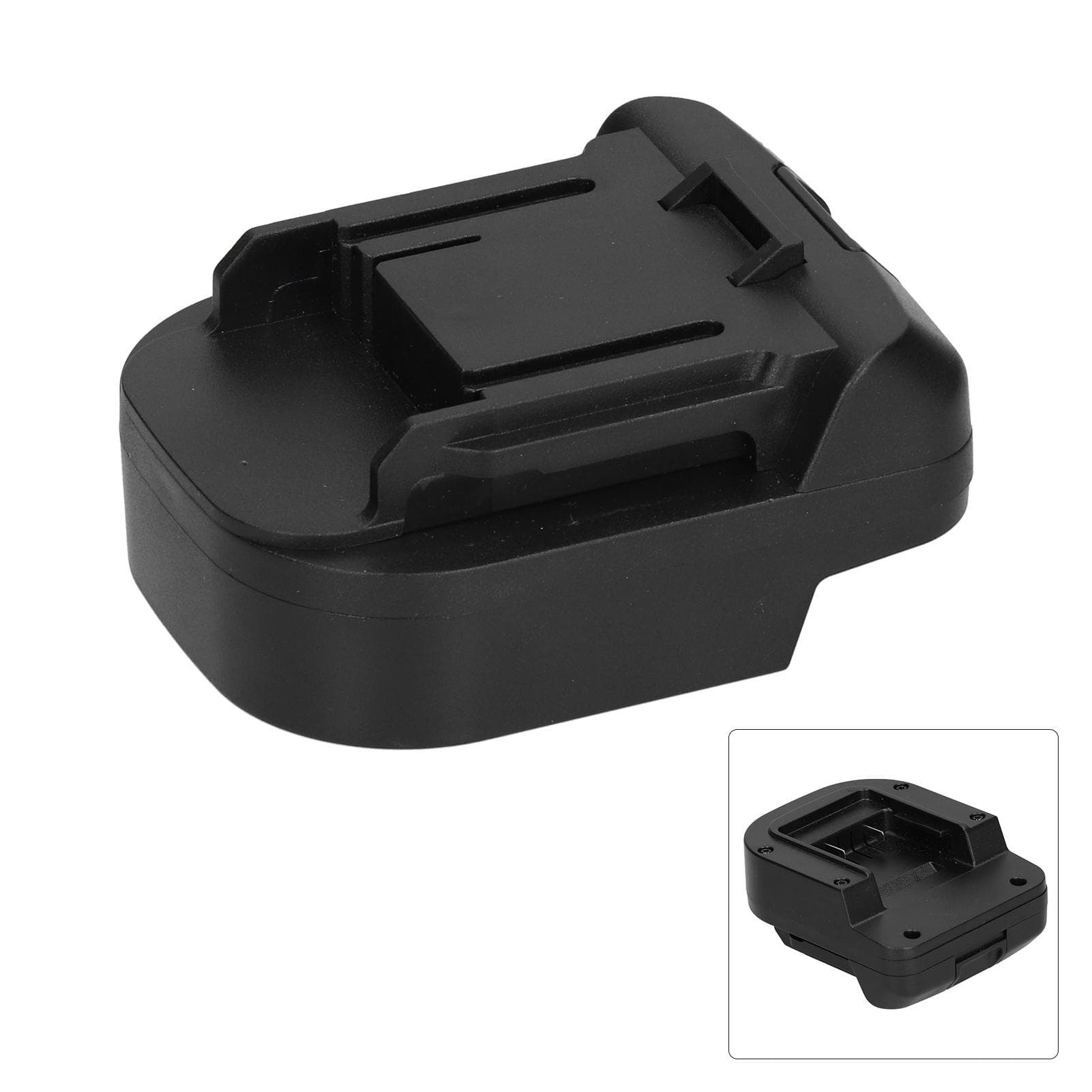 Battery Adaptor ABS Portable Convertible Footboard Small Home Electronic Equipment