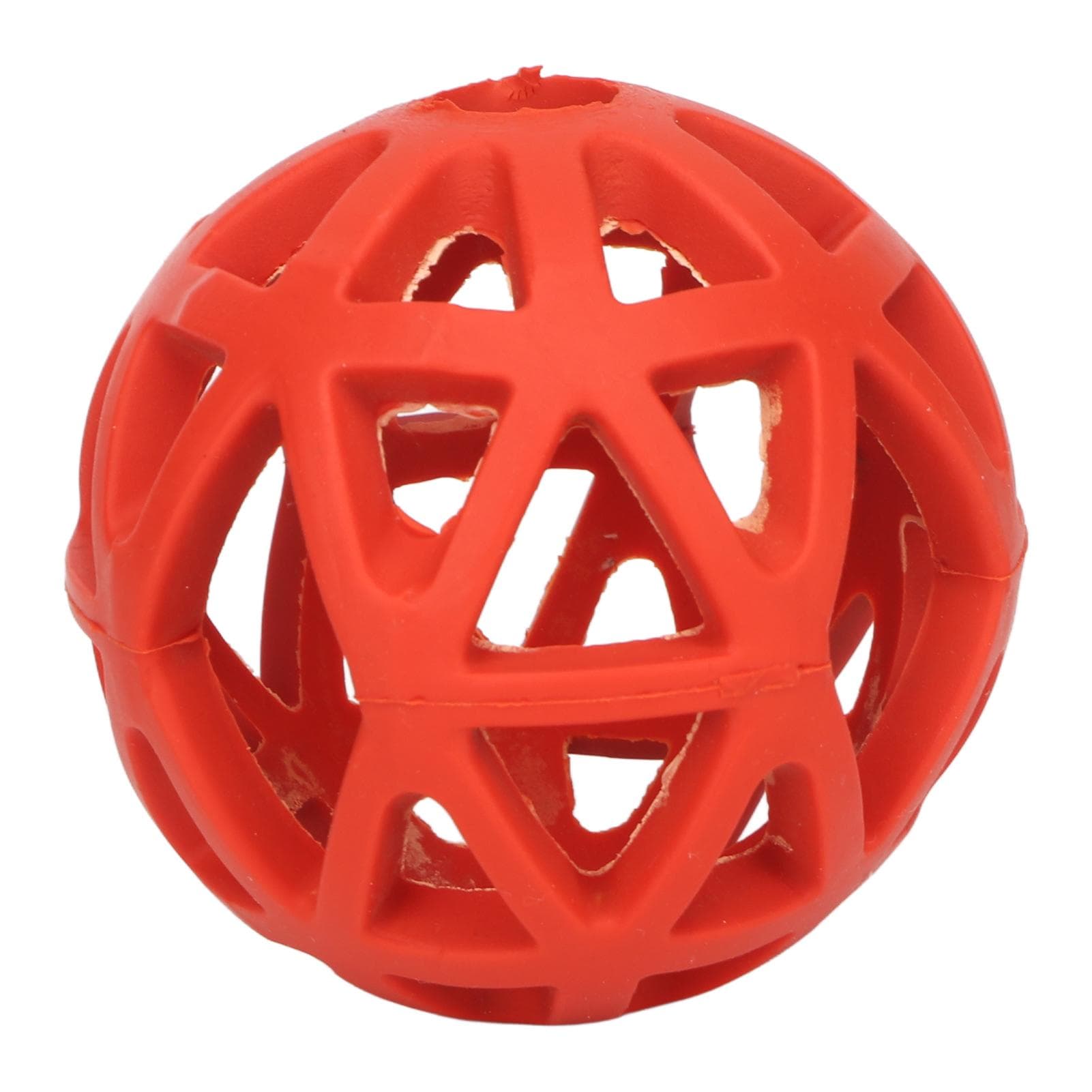 Hollow Dog Ball Bite Resistant Teeth Grinding Interactive Rubber Pet Chewing Ball Toy for Indoor Small