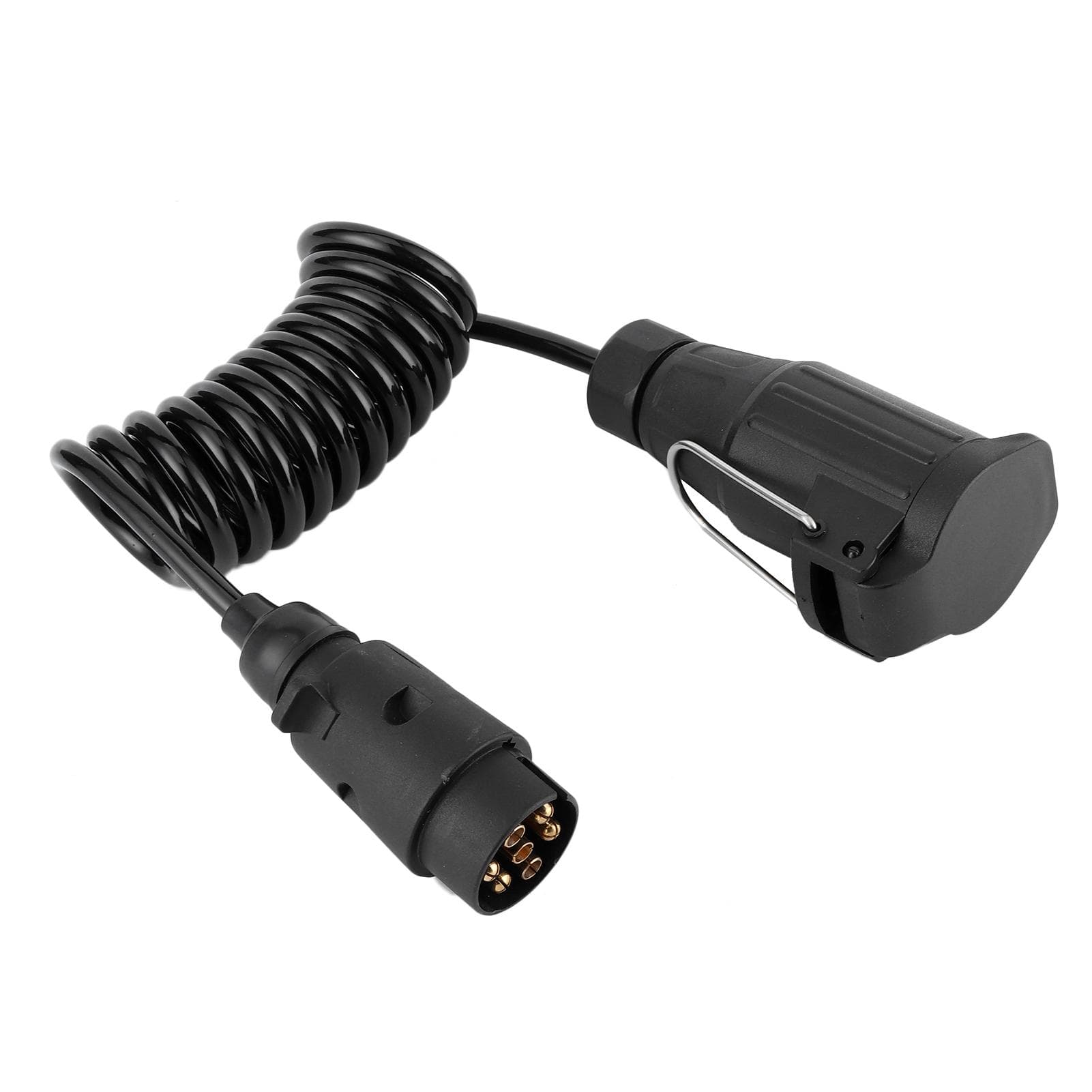 Trailer Wiring Spring Wire Connection Cables Extension Cord Caravan Connectors 12V 7 to 13 Pin