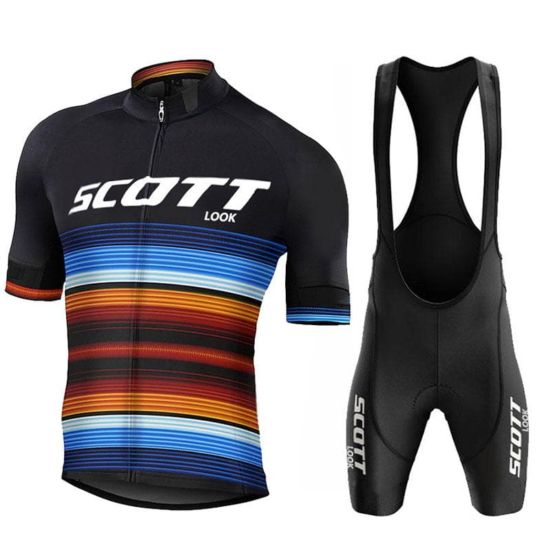 2025 Team Sportwear Cycling Jersey Set Summer Cycling Clothing MTB Bike Clothes Uniform Maillot Ropa Ciclismo Man Bicycle Suit 3XL