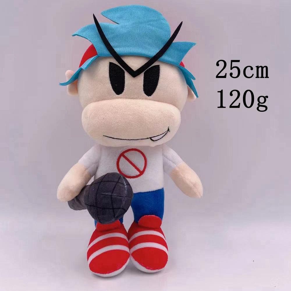 Anime Cartoon Game Plush Toy Friday Night Funkin Month Soft Stuffed Dolls Children Gift