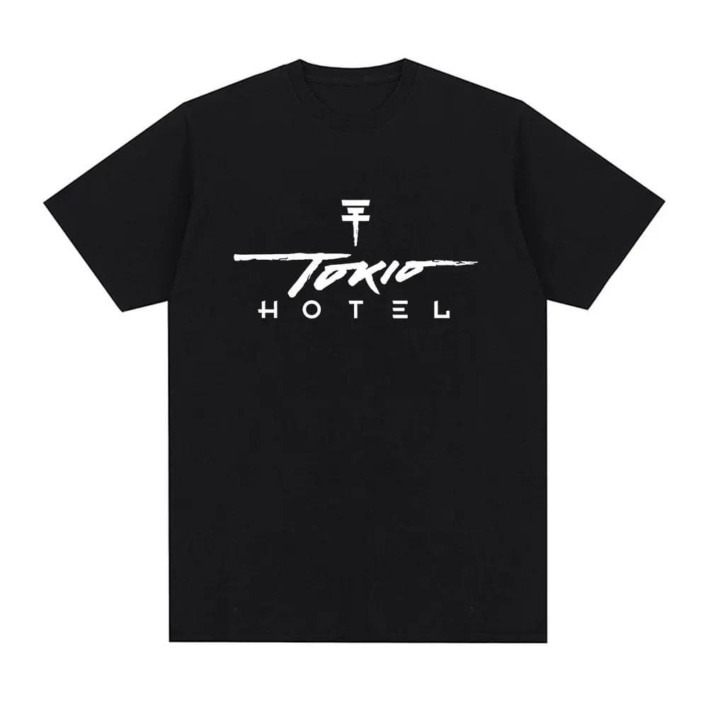 German Rock Band Tokio Hotel I Love Tom Kaulitz Tshirt Men Women Vintage Punk Gothic Short Sleeve T-shirts S