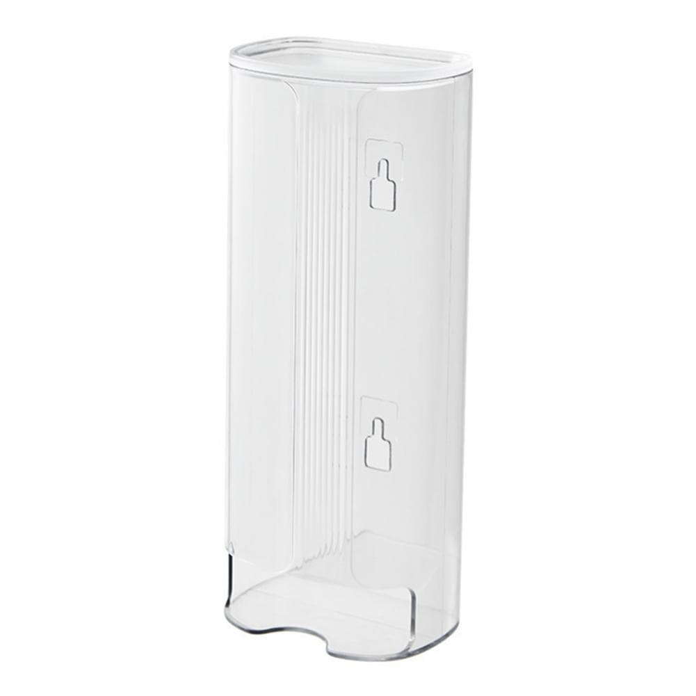Wall Mount Storage Box Clear Visible Hollow Bottom Dustproof Socks Briefs Panties Underwear Organizer Holder Container clear