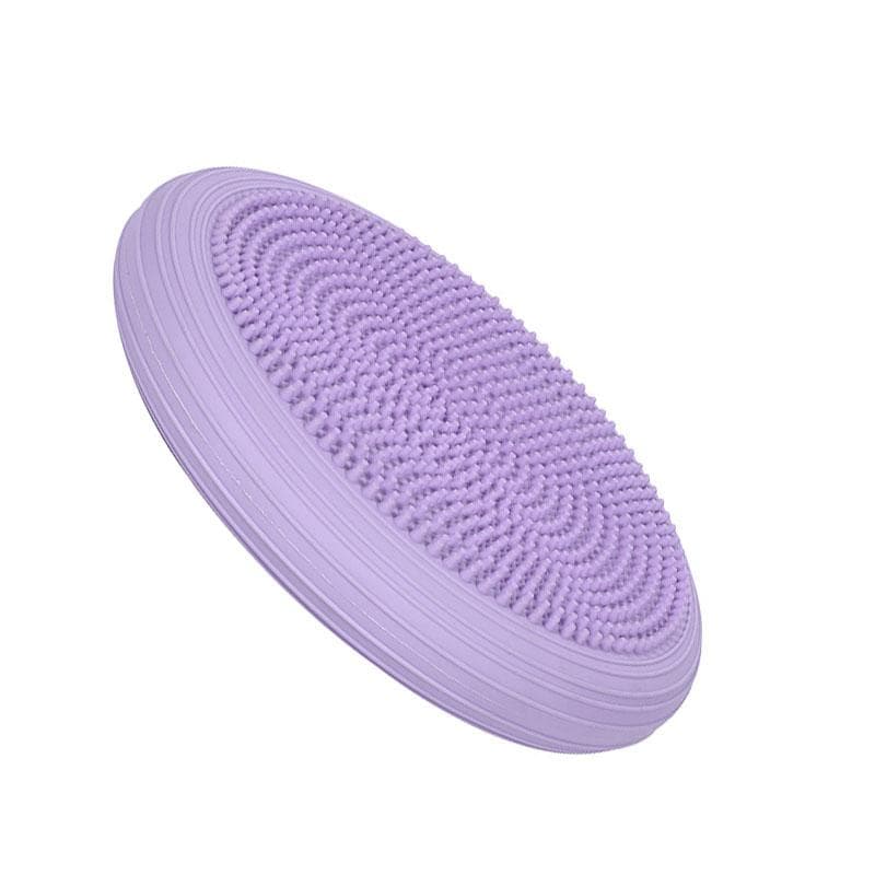 Wiggle Cushion Inflated Flexible Thick Portable Core Strength Balance Disc for Kids Adults Purple purple