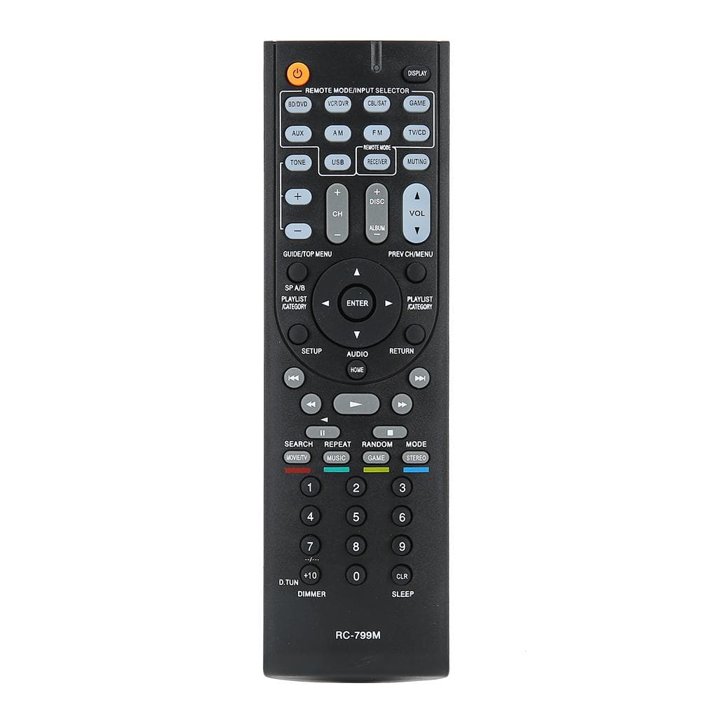 Premium ABS Remote Control Replacement Part Fit for Onkyo RC799M