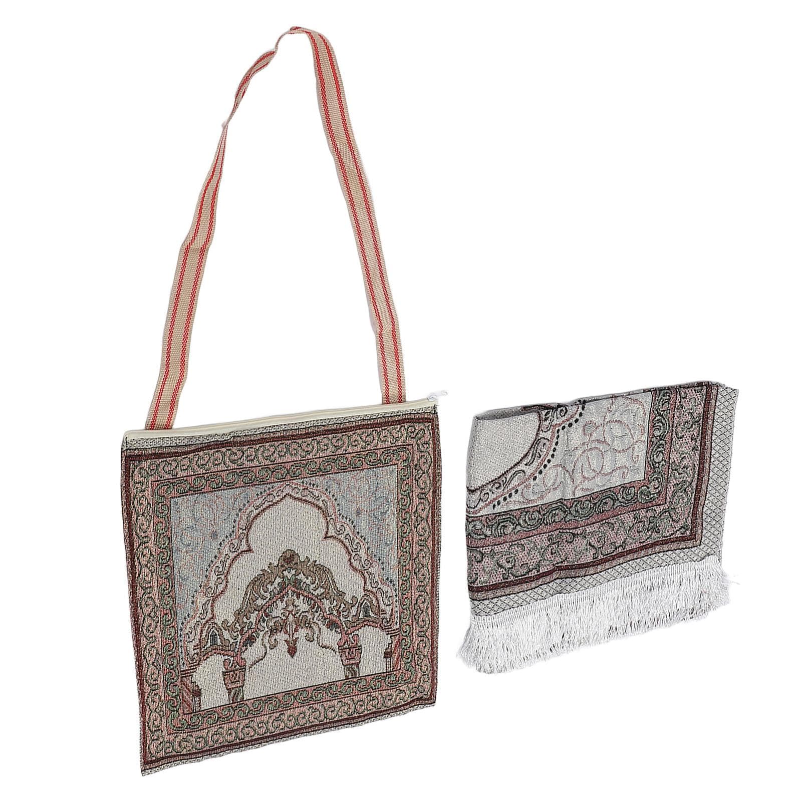 Beach Towel Bag Combo Set Cotton Quick Dry Towel and Portable Pouch for Travel Camping Gym Swim