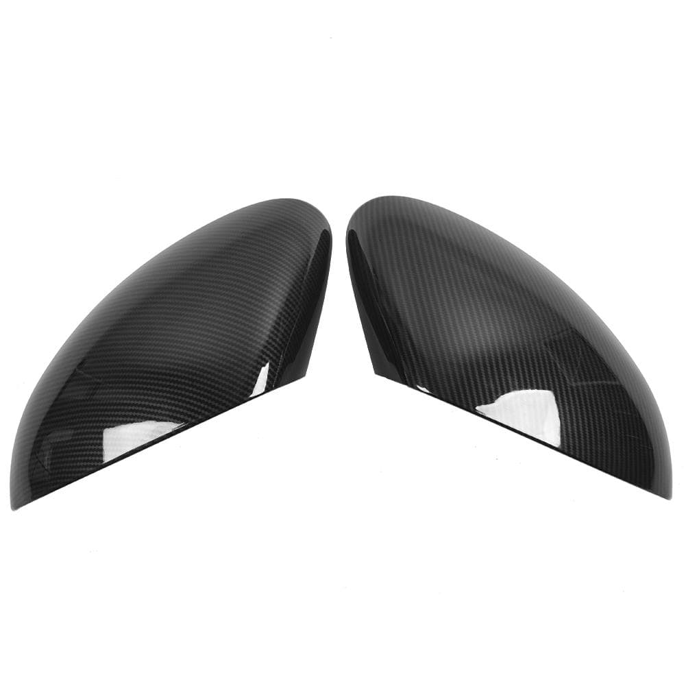 Car Side Rearview Mirror Housing Cap Carbon Fiber Style Fits for Alfa Romeo Stelvio 1720
