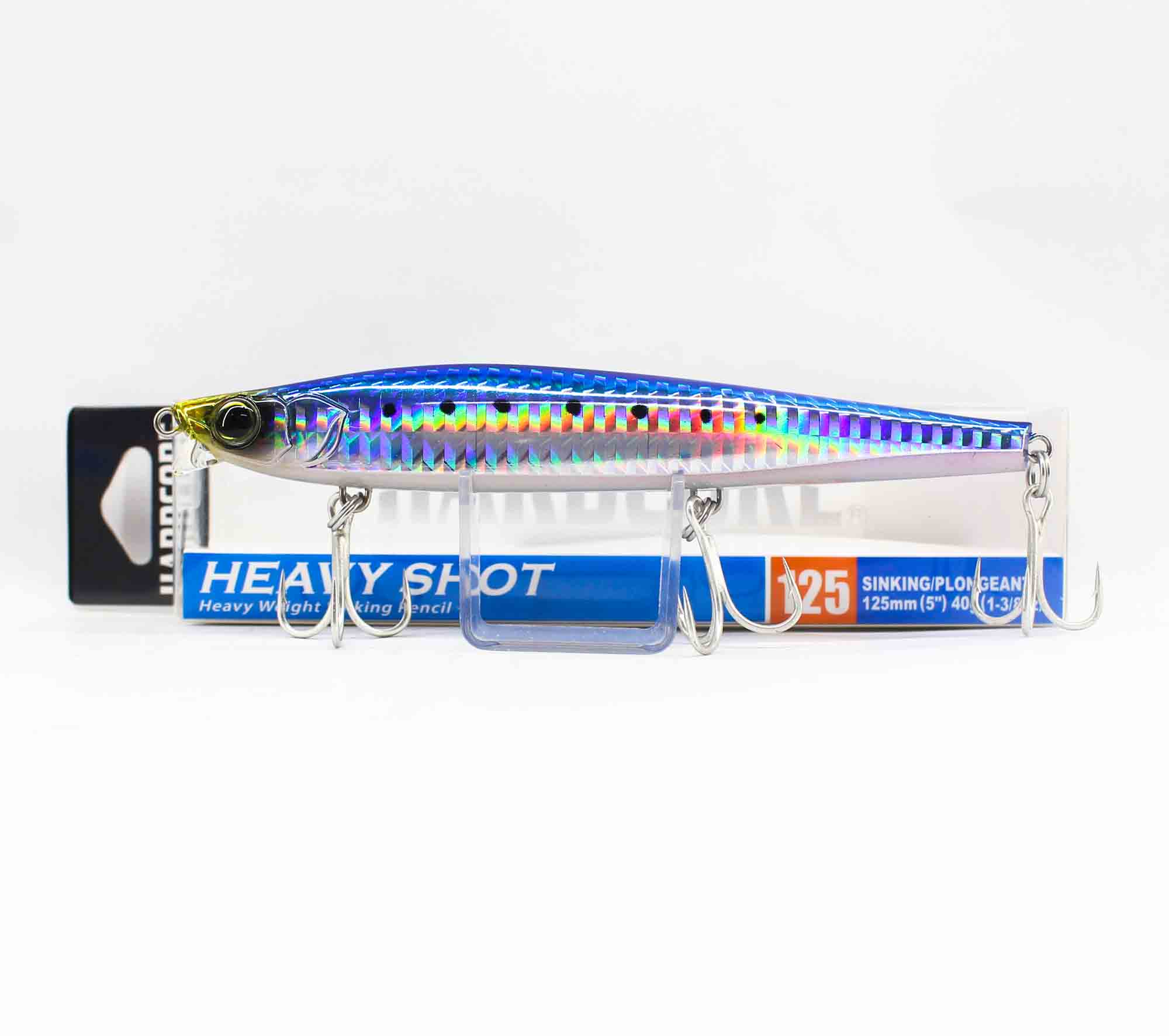 Yo Zuri Duel Hardcore Heavy Shot 125 Sinking Lure F1210-HIW (0149)