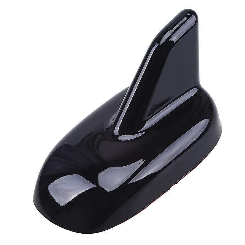 Niversal Car Auto Shark Fin Antenna Dummy Aerial Roof Decoration Sticker Decals Car Styling black
