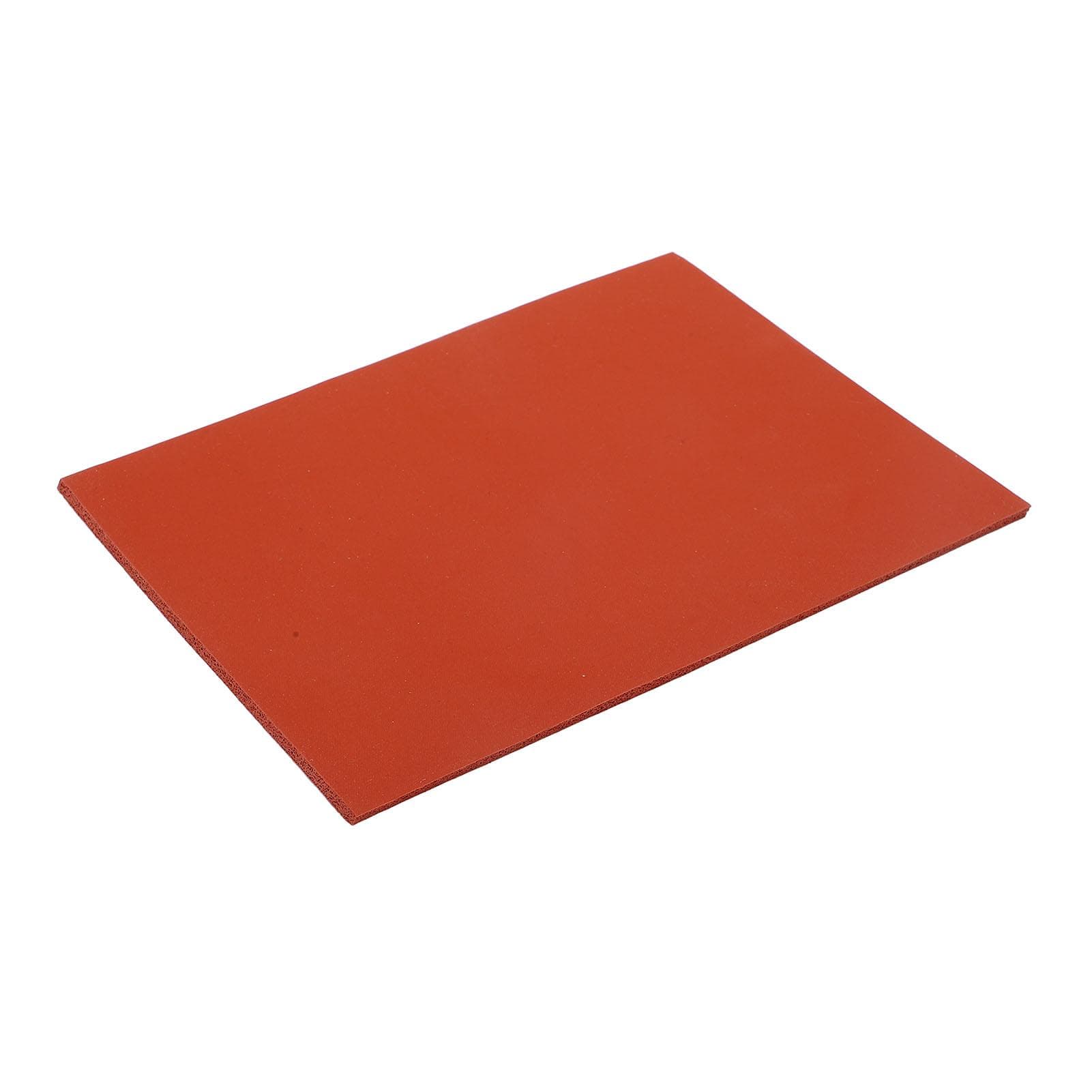 3PCS Silicone Sheet Red Heat Resistant Anti Slip Flexible Colorfast Protective Casting Molds Mat