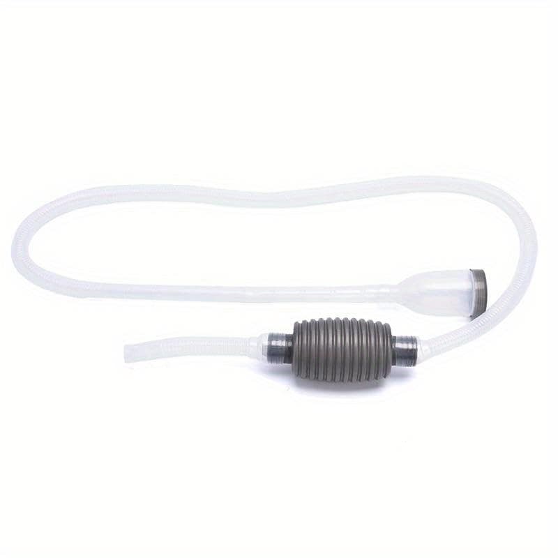Premium Grey Aquarium Fish Tank Water Changing Syphon Pipe 1.5 Meter Flexible | Easy to Use Gravel Cleaner