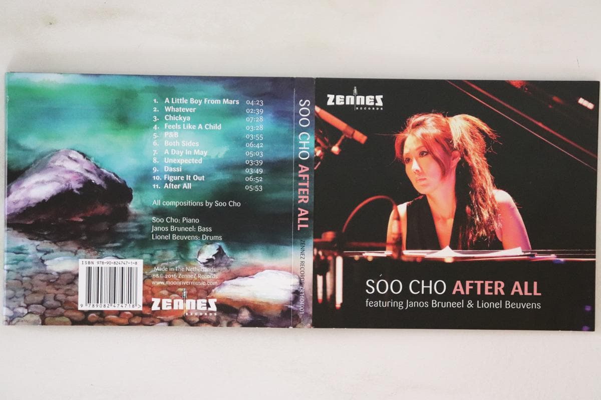 CD SOO CHO, JANOS BRUNEEL, LIONEL BEUV - After All ZR604001 ZENNES 2016 Netherland Jazz Used