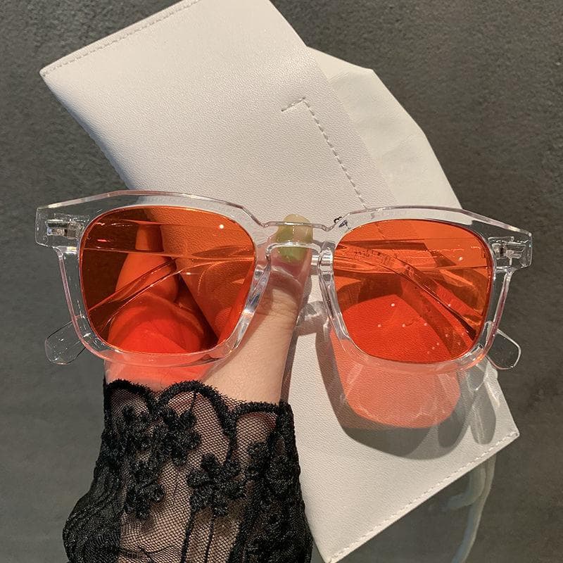 New Unisex Vintage Sunglasses Retro Rectangle UV400 Protection Fashion Cat Eye Eyewear for Women Men only 1pcs sunglasses