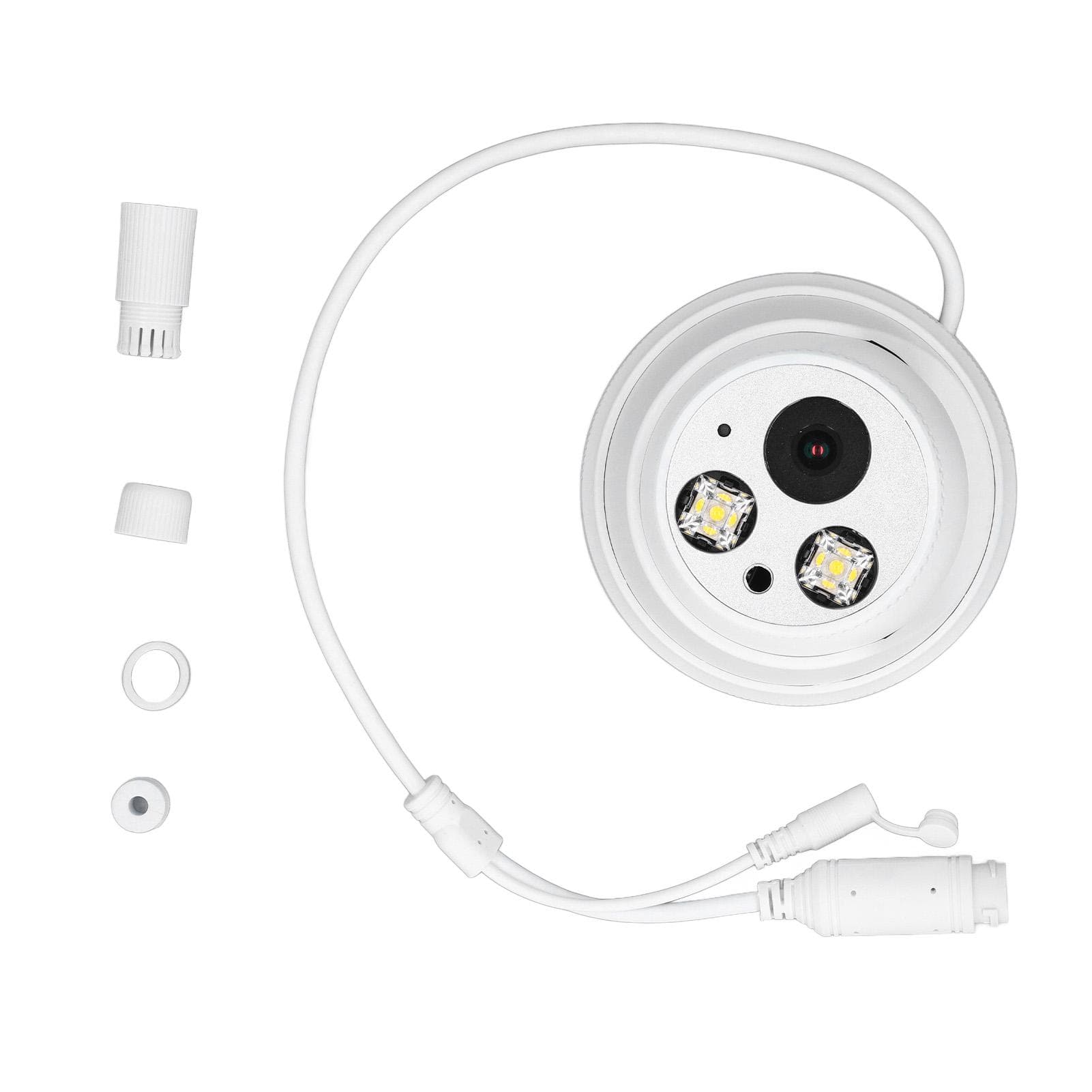 HD Camera Noise Reduction Waterproof Infrared Night Vision Dome Camera for Indoor Outdoor DC12V