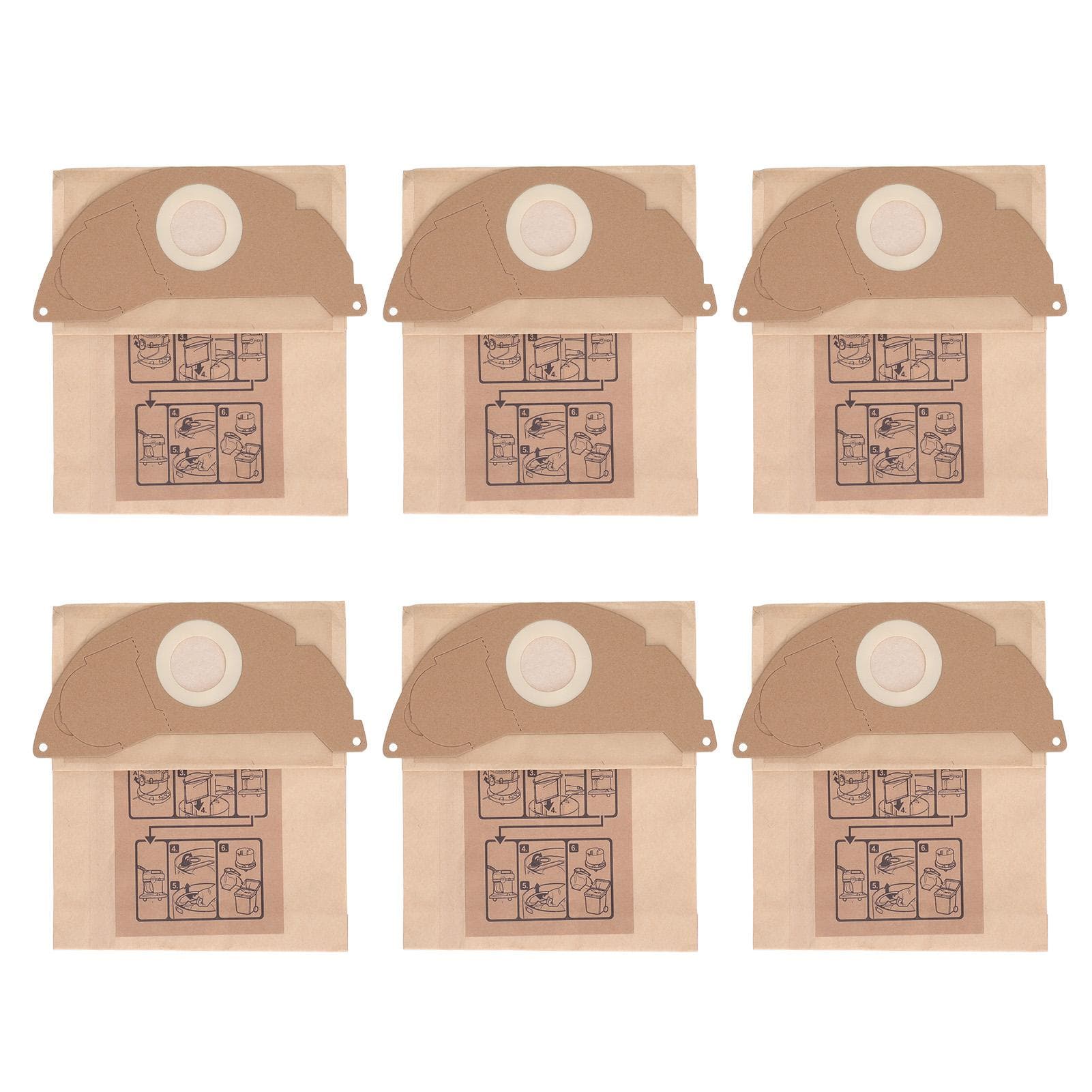 Vacuum Cleaner Paper Garbage Dust Bag for Karcher WD2250 A2004 A2054 MV2 Vacuum Cleaner