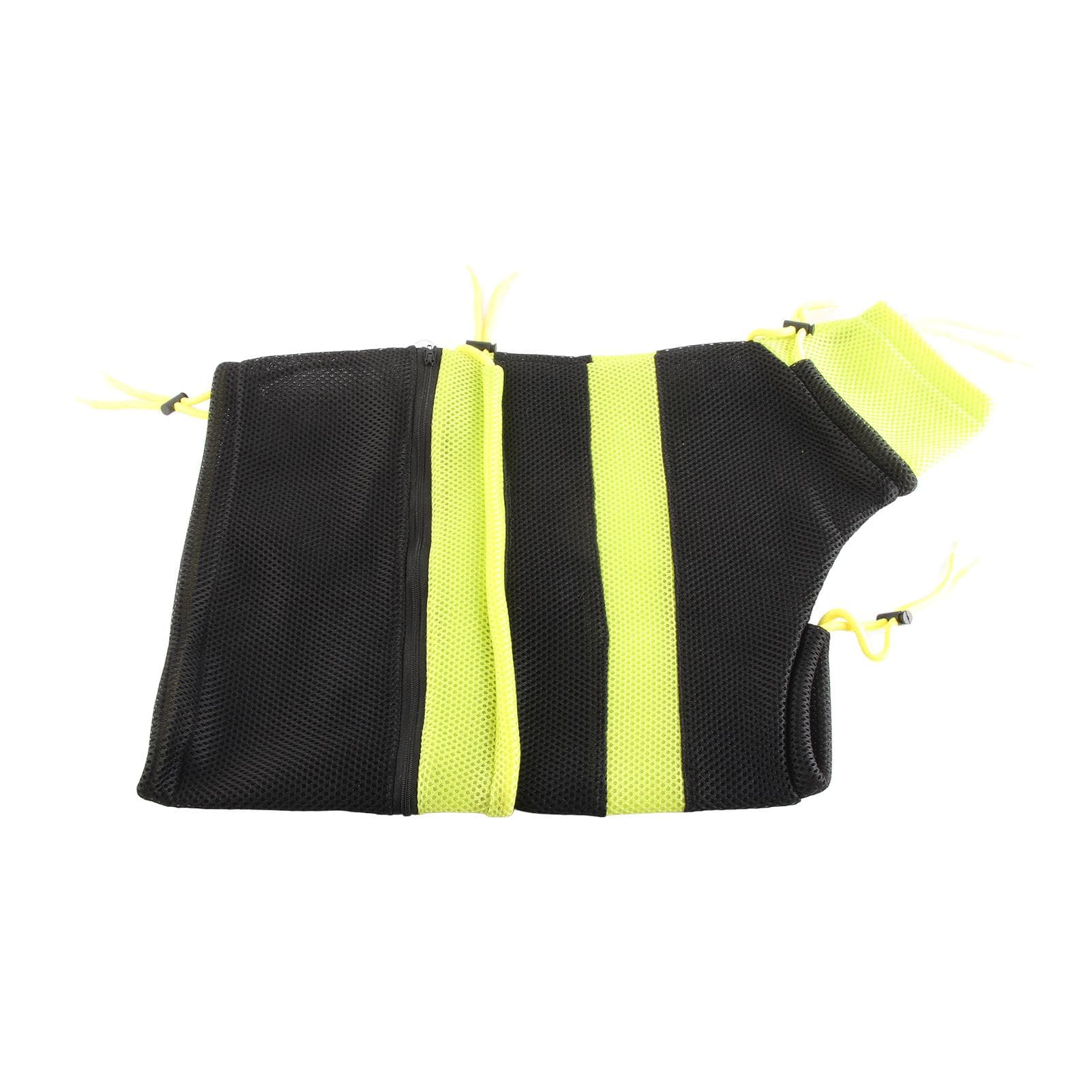 Cat Bathing Bag Multifunctional Prevent Scratch 3 Layer Fabric Removable Cat Shower Bag for Cat Honeybee Model